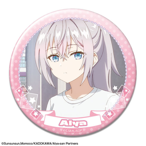 『時々ボソッとロシア語でデレる隣のアーリャさん』缶バッジ デザイン14(アーリャ/N)【202501再販】